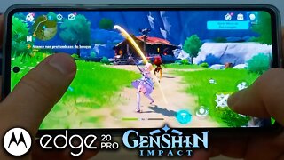 Genshin Impact | Moto Edge 20 Pro Gameplay