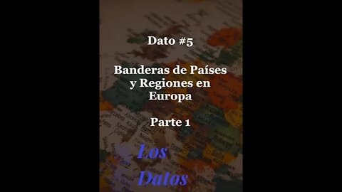 Banderas de Países y Regiones de Europa - Parte 1 #Shorts