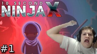 10 Second Ninja X - #1 Jogo de SPEEDRUN!