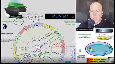 Incredibly Powerful New Moon in Scorpio! How to CIRF 11/9 - 11/15