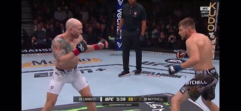 Josh Emmett KO UFC 296