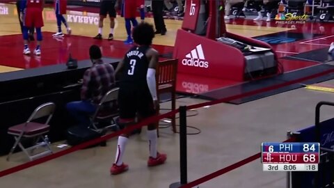 Kevin Porter Jr. SPRAINED his ANKLE and he left the Game EARLY...