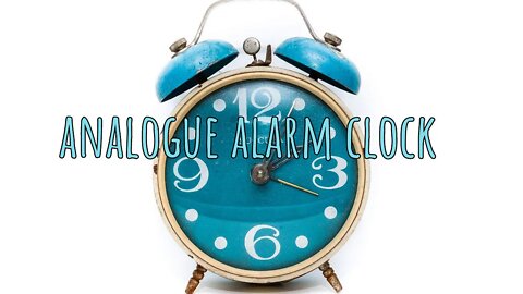 ⏰Analogue ALARM CLOCK Sound Effect 1.Old Clock Alarm Free Download - 1:03 Minutes