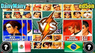 The King of Fighters '96: The Anniversary Edition (DanyMany Vs. ed5on) [Mexico Vs. Brazil]
