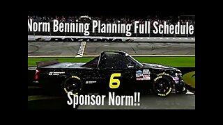 Norm Benning Plans to Attempt Full Schedule