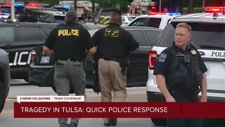 Leaders praise Tulsa police response to deadly medical building shooting