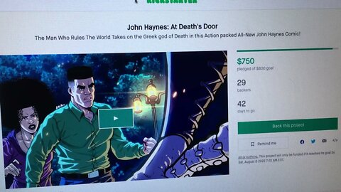 The John Haynes At Death's Door Kickstarter is $50 AWAY FROM BEING FULLY FUNDED IN TWO DAYS!