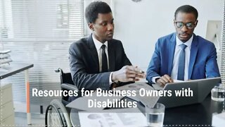 Resources for Business Owners with Disabilities