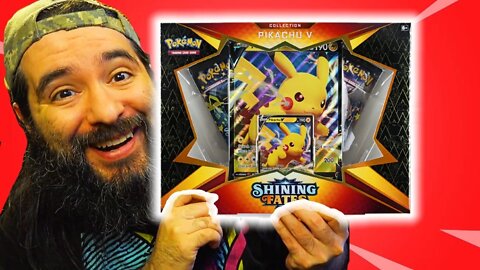 FINALLY! Opening a Pokemon Shining Fates Pikachu V Box! EPIC PULLS?