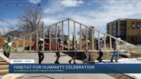 Habitat Denver sells 1st home in Aria neighborhood