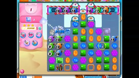 Candy Crush Level 3868 Talkthrough, 26 Moves 0 Boosters