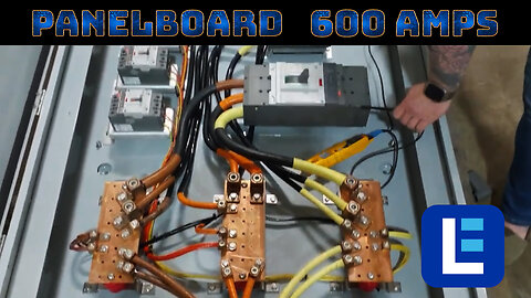 600A Power Distribution Main Breaker Panelboard - 480Y/277, 3-phase - (11) Breakers, Wall Mount