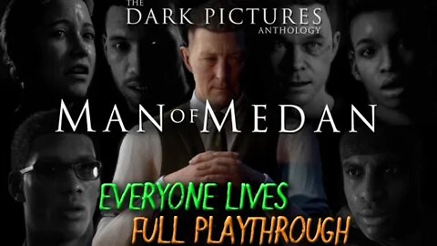 Man of Medan [Dark Pictures Anthology]: FULL PLAYTHROUGH (no commentary) PS4