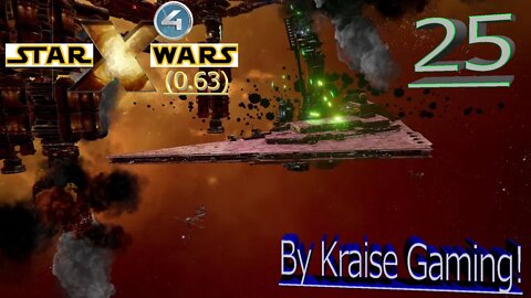 Ep:25 - System Cleanup Started! - X4 - Star Wars: Interworlds Mod 0.63 /w Music! - By Kraise Gaming
