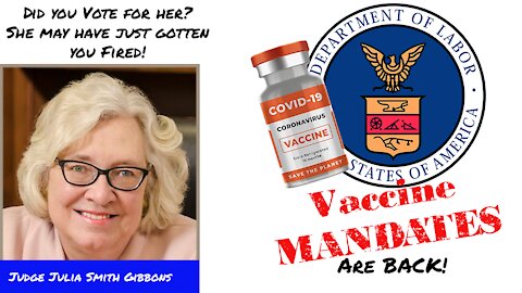 BIDEN VACCINE MANDATE BACK IN EFFECT! 84M AMERICAN'S JOBS THREATENED BY GOVERNMENT ORDER! MAD YET?