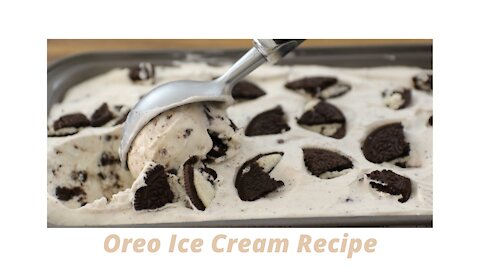 Snack Hacks: Oreo Ice Cream Recipe