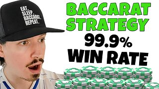 [NEW] 99.9% WIN RATE BACCARAT STRATEGY!!! (EASY)
