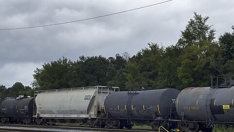 Switching cars at Wyvern yard #railfan #trains #Cartersville