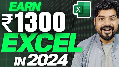 #1 Excel trick to earn Rs 1300 in just 1 hour 2024 🚀