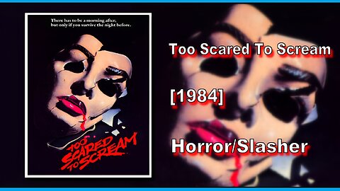 Too Scared To Scream (1984) | HORROR/SLASHER | FULL MOVIE