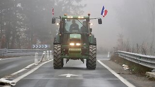 French farmers aim to put Paris 'under siege' in tractor protest. Activists hurl soup at 'Mona Lisa'