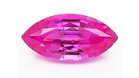 Chatham Marquise Pink Sapphire: Lab Grown Marquise Cut Pink Sapphires