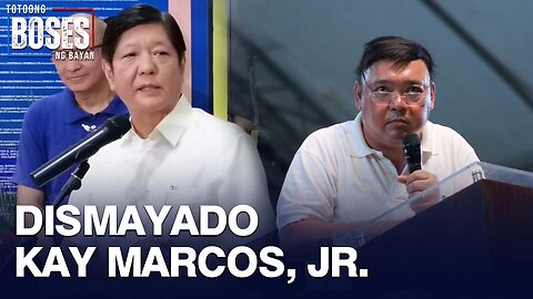 Atty. Roque, dismayado kay Marcos, Jr.