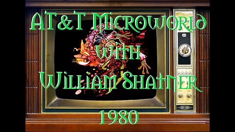 AT&T Microworld William Shatner 1980