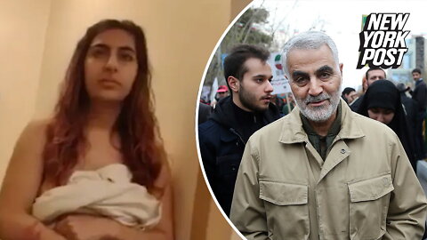 Video shows Iranian woman admit stabbing hookup as revenge for Qassem Soleimani