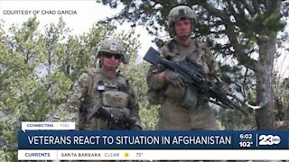 Local veteran reacts to situation in Afghanistan