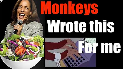 Kamala Harris Latest Word Salad Written by her Monkey Writers
