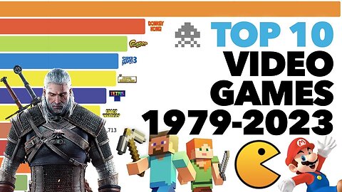 Best Selling Video Games 1979 To 2023 (GamesWorth)