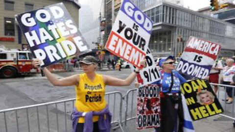 Westboro Baptist Church at Owasso High School Oklahoma