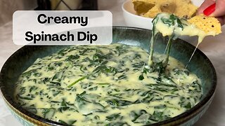 Creamy Spinach Dip Appetizer