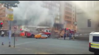 UPDATE 3 - Confusion over cause of fire in Joburg building (4cZ)