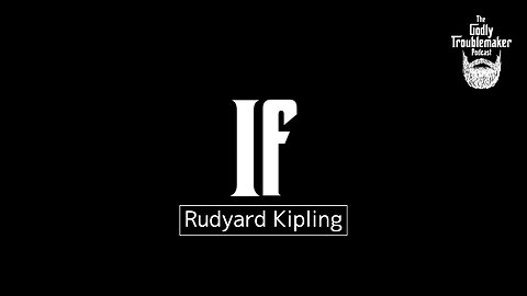 If - Rudyard Kipling | Read By Andy Parker