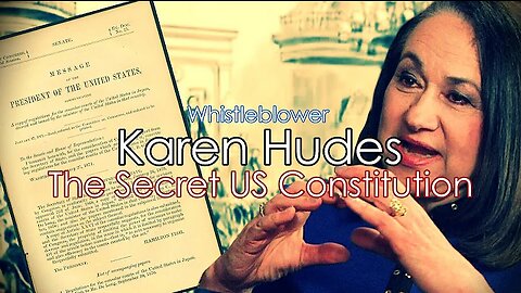 Where We Are, and Where We Go From Here! — World Banker, Karen Hudes, on the Secret [Secondary U.S. Constitution] We've Been Functioning Under Since 1871. | Next News Network
