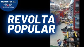 O saque no supermercado no Rio de Janeiro | Momentos da Análise Política na TV 247