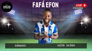 RESENHA AO VIVO #29 - FAFA EFON HISSENDJY ( @fafaetoile )