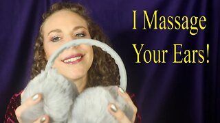 ASMR Can I Massage Your Ears?! Sleepy Trigger Spa Role Play ♥ Personal Attention, Brushing, Cupping