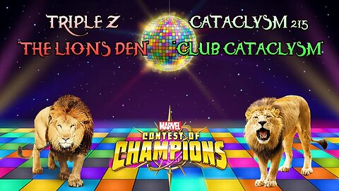 Incursions With Triple Z Live!!! @Club Cataclysm #mcoc #contestofchampions