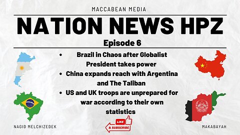 Nation News HPZ Episode 6- Brazil in Chaos, Afghanistan finds a friend in China,