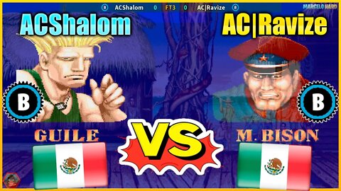 Street Fighter II': Champion Edition (ACShalom Vs. AC|Ravize) [Mexico Vs. Mexico]
