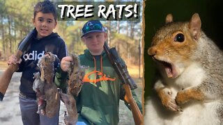 Squirrel Hunting With Dogs (Catch-Clean-Cook)