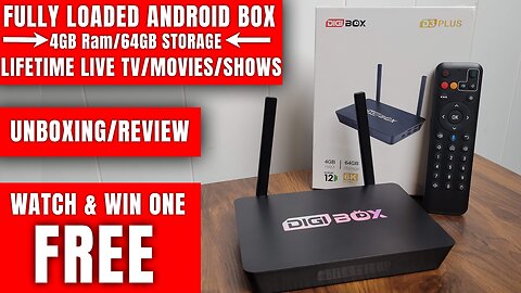 The NEW DIGIBOX D3 PLUS - Tour & Review - Watch & Enter to Win for FREE!