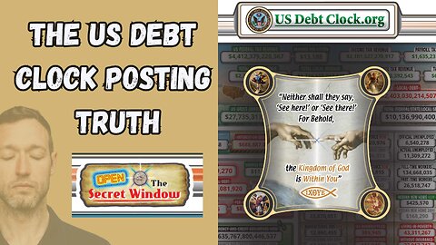 THE US DEBT CLOCK POSTING TRUTH