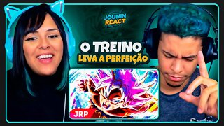 Rap do Goku (Dragon Ball Super) | O HOMEM MAIS FORTE DO UNIVERSO | JRP | [React em Casal] 🔥