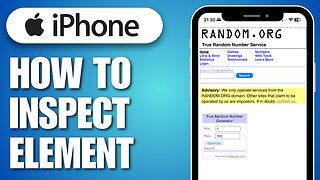 How To Inspect Element On iPhone