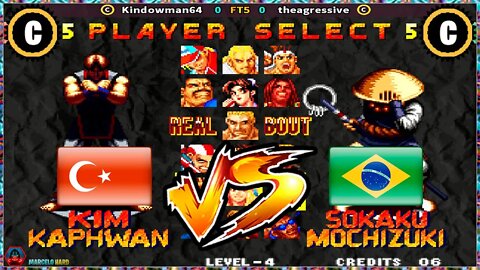 Real Bout Fatal Fury (Kindowman64 Vs. theagressive) [Turkey Vs. Brazil]