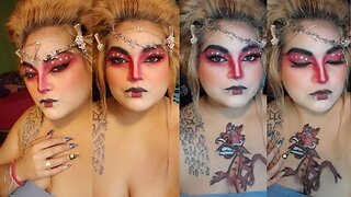 Mulan Disney Bodypainting makeup